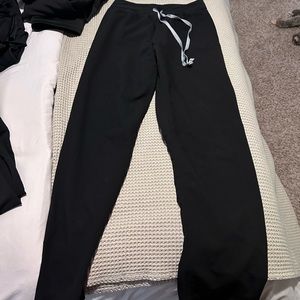 Black Fig Scrubs - yoga waistband